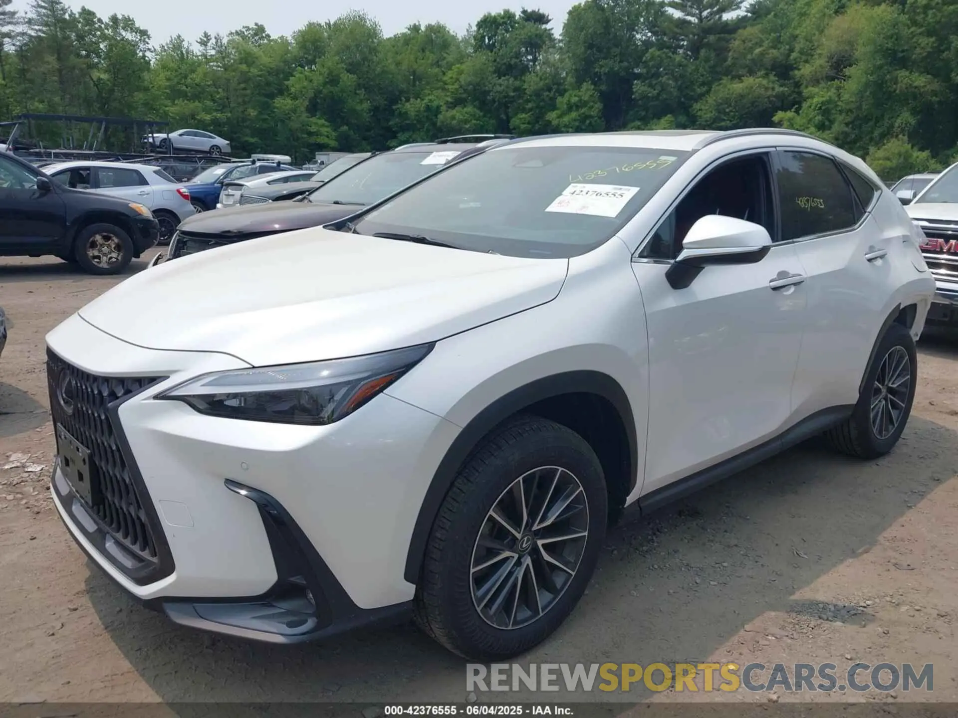 2 Photograph of a damaged car JTJGKCEZ2S5024692 LEXUS NX 350H 2025
