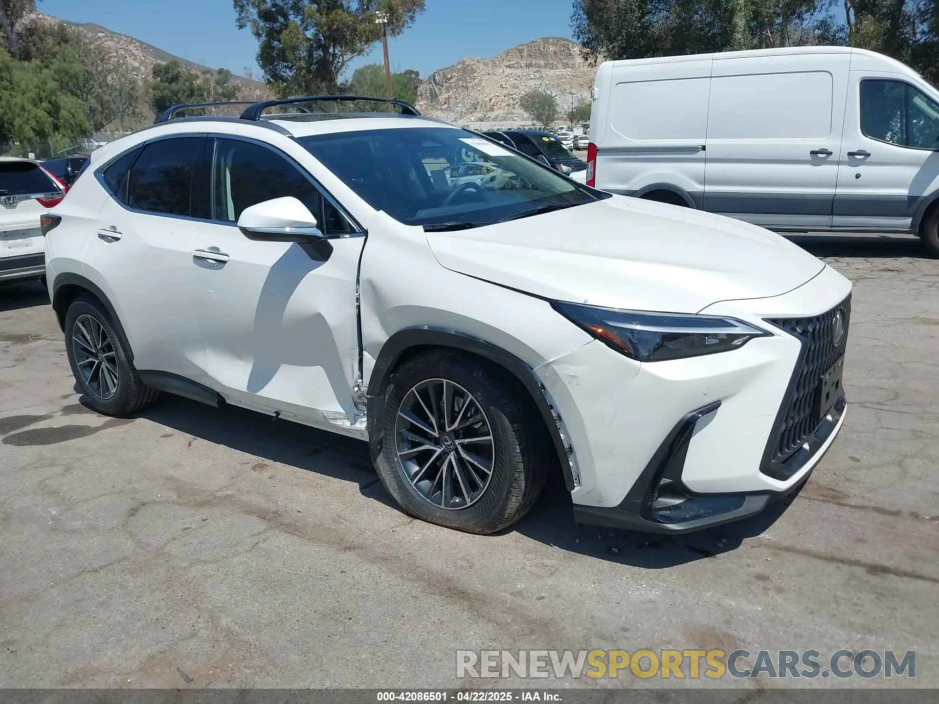 1 Photograph of a damaged car JTJGKCEZ5S2061401 LEXUS NX 350H 2025
