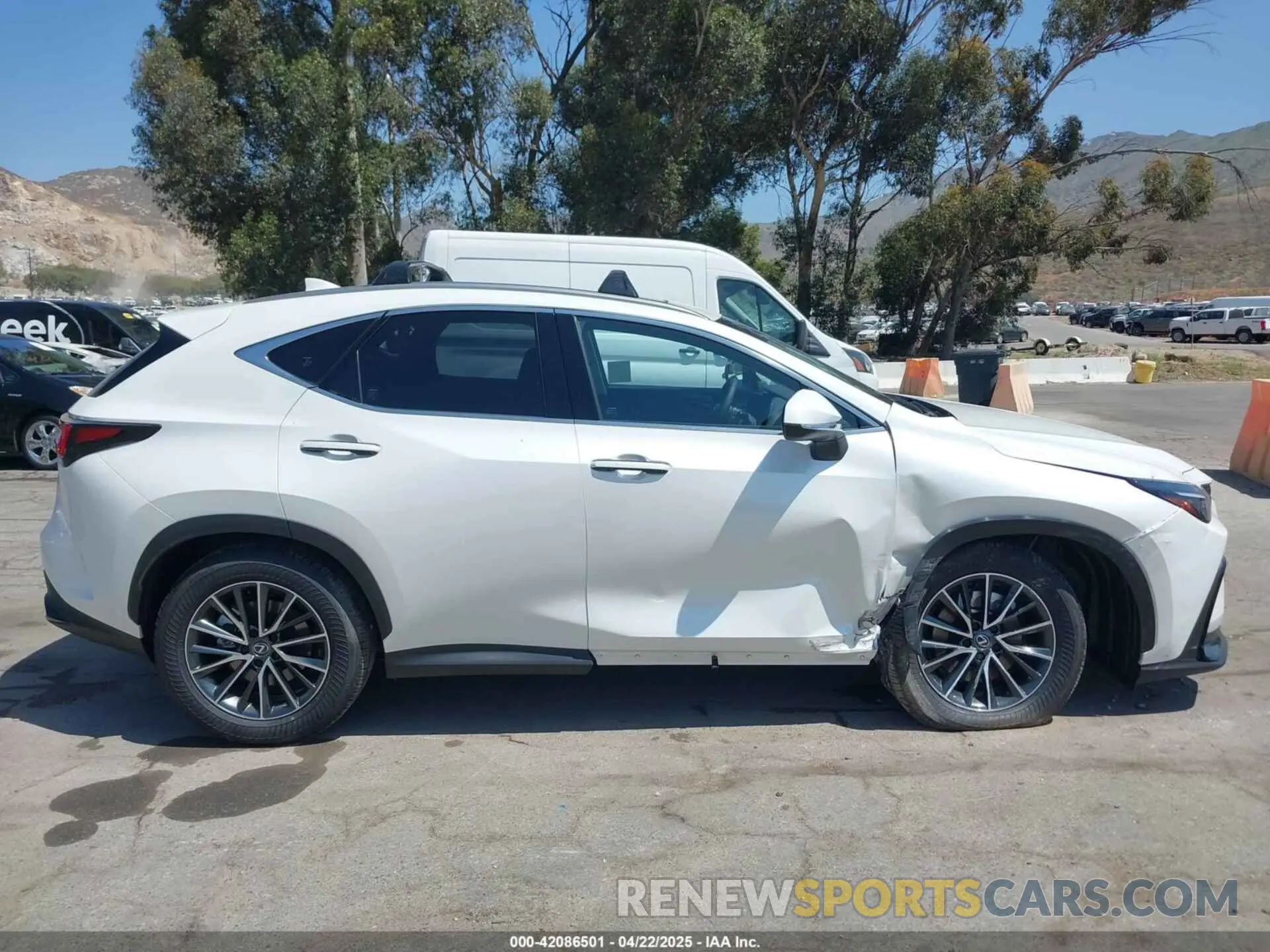 12 Photograph of a damaged car JTJGKCEZ5S2061401 LEXUS NX 350H 2025