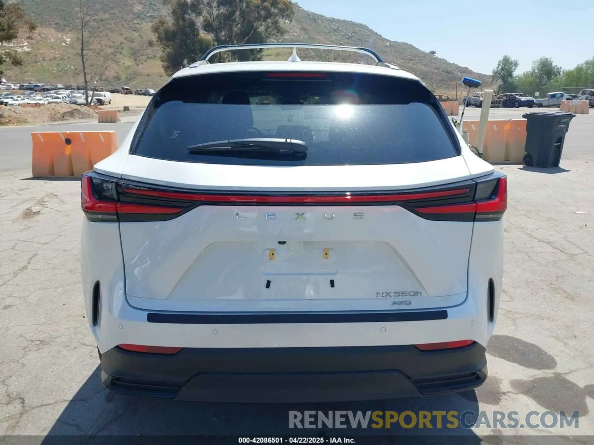 15 Photograph of a damaged car JTJGKCEZ5S2061401 LEXUS NX 350H 2025