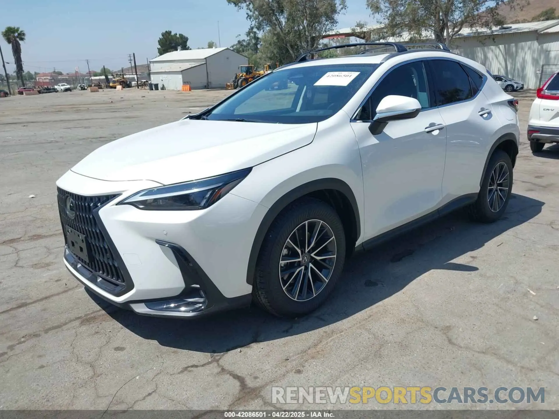 2 Photograph of a damaged car JTJGKCEZ5S2061401 LEXUS NX 350H 2025