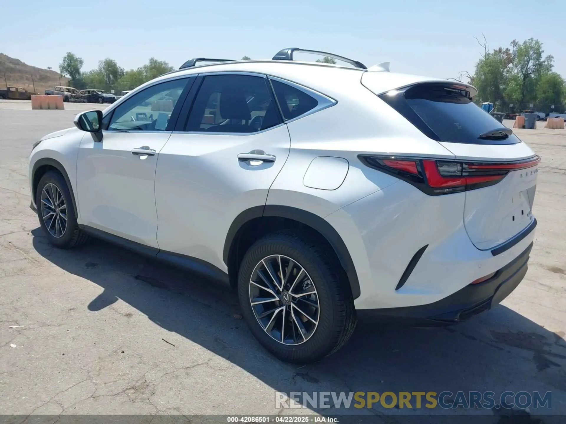 3 Photograph of a damaged car JTJGKCEZ5S2061401 LEXUS NX 350H 2025
