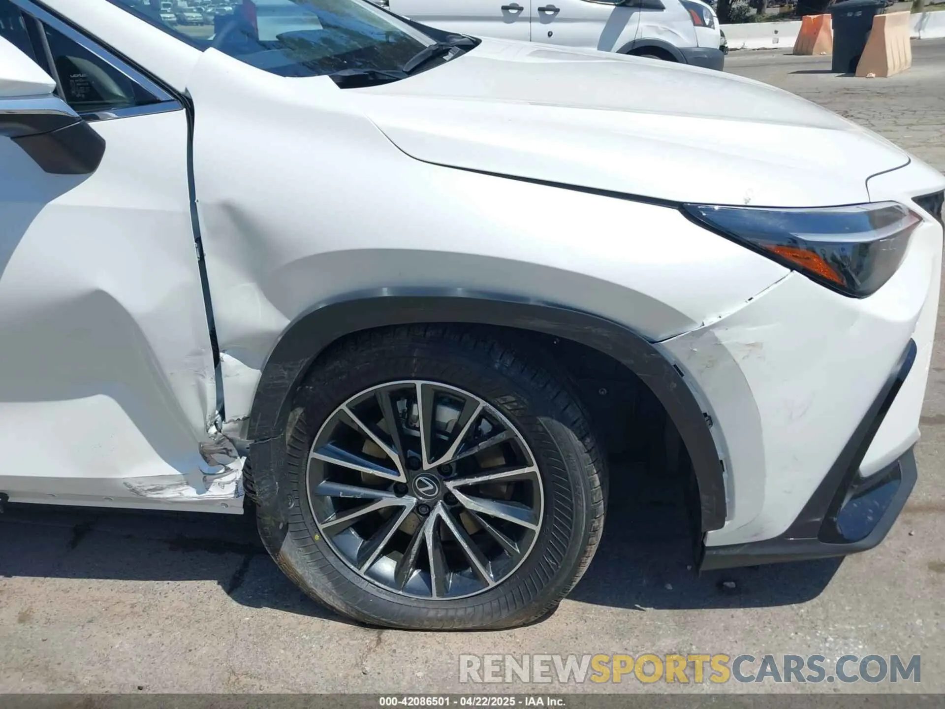 6 Photograph of a damaged car JTJGKCEZ5S2061401 LEXUS NX 350H 2025