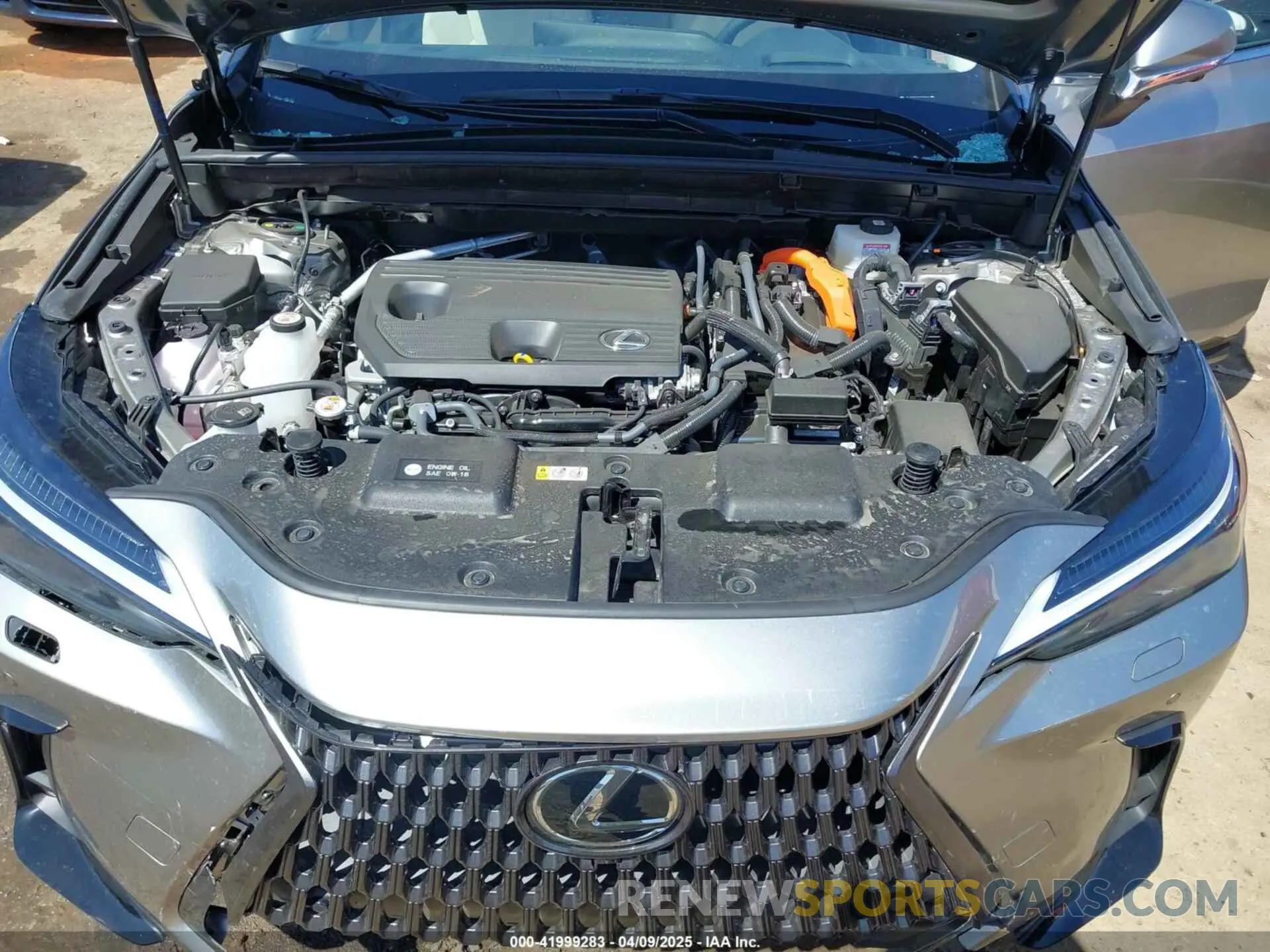 10 Photograph of a damaged car JTJHKCEZ1S2049993 LEXUS NX 350H 2025