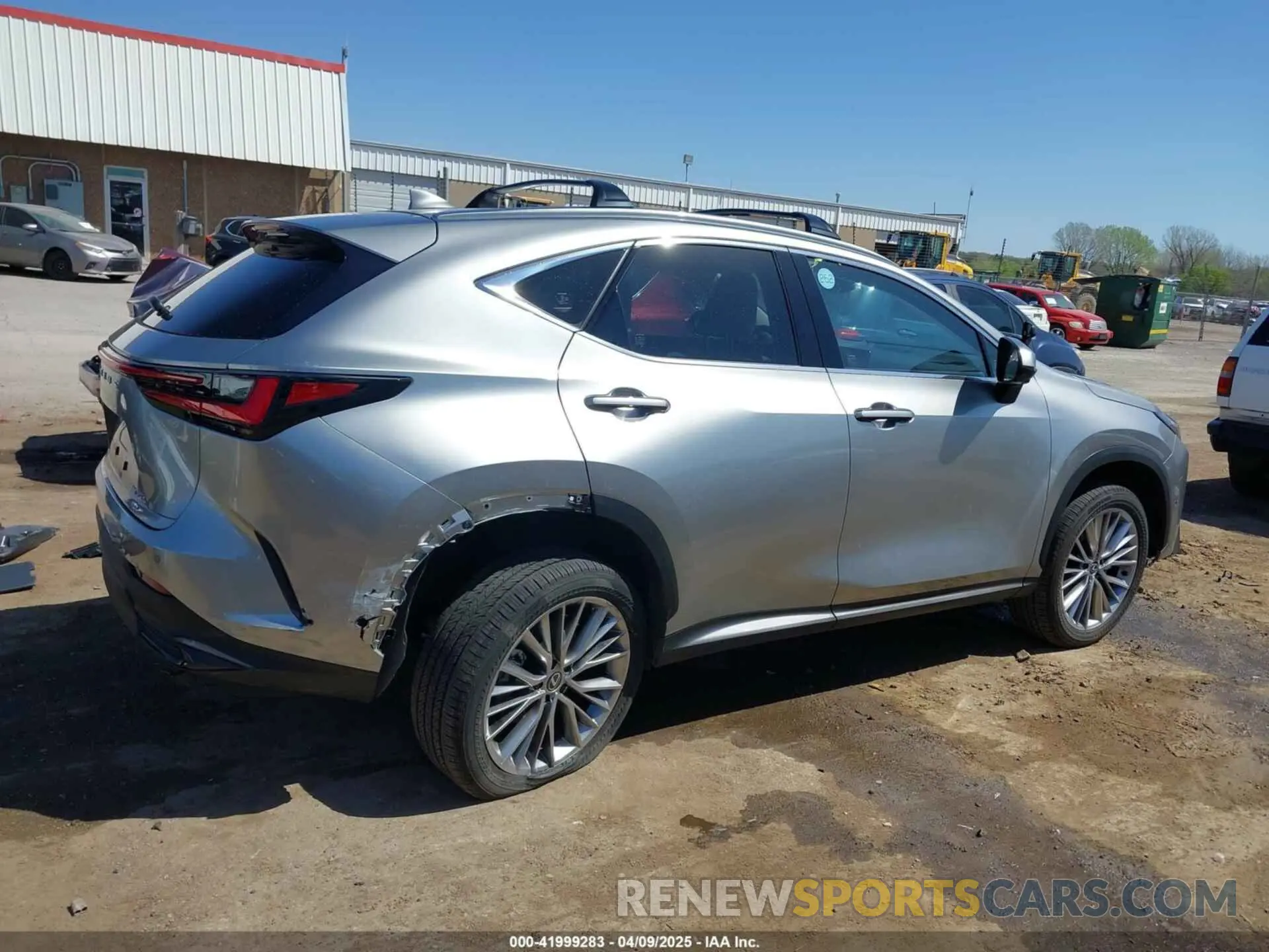 14 Photograph of a damaged car JTJHKCEZ1S2049993 LEXUS NX 350H 2025
