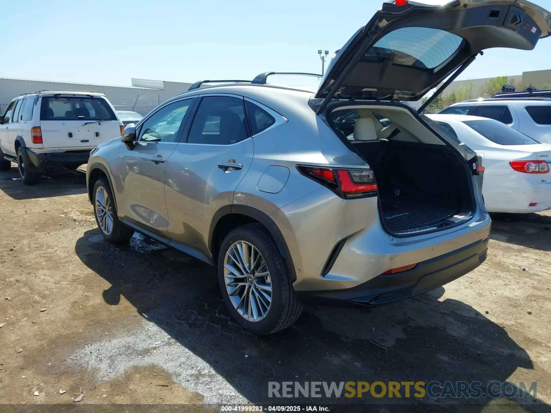 3 Photograph of a damaged car JTJHKCEZ1S2049993 LEXUS NX 350H 2025