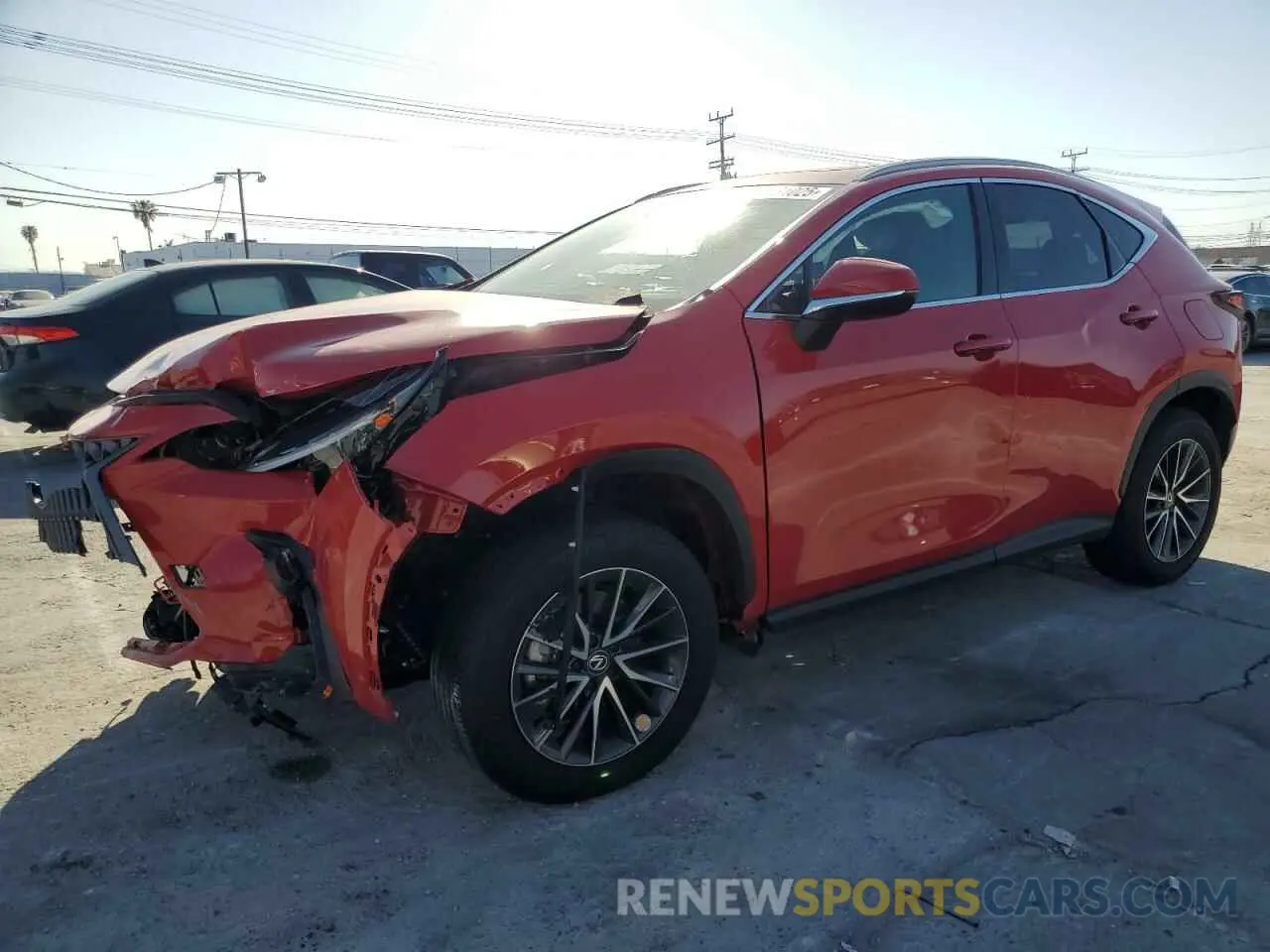 1 Photograph of a damaged car 2T2AKCEZ1RC028282 LEXUS NX 350H BA 2024
