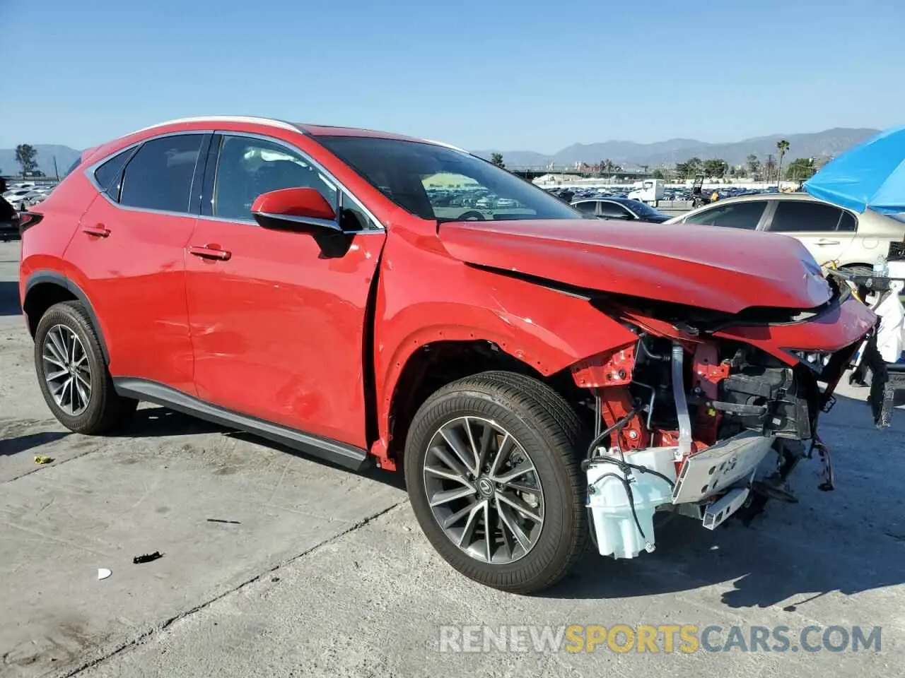 4 Photograph of a damaged car 2T2AKCEZ1RC028282 LEXUS NX 350H BA 2024