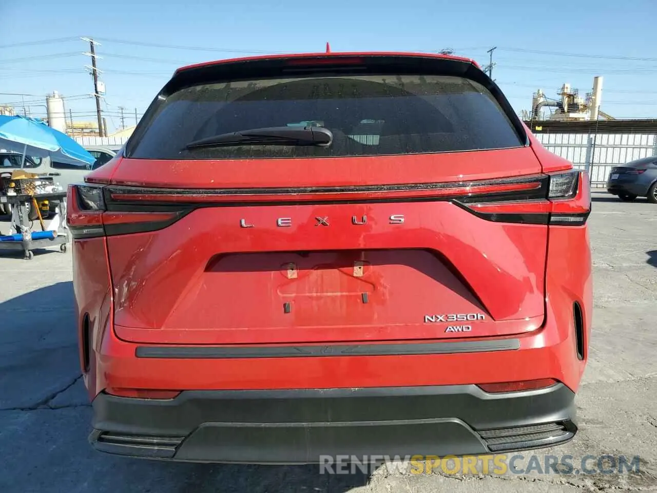 6 Photograph of a damaged car 2T2AKCEZ1RC028282 LEXUS NX 350H BA 2024