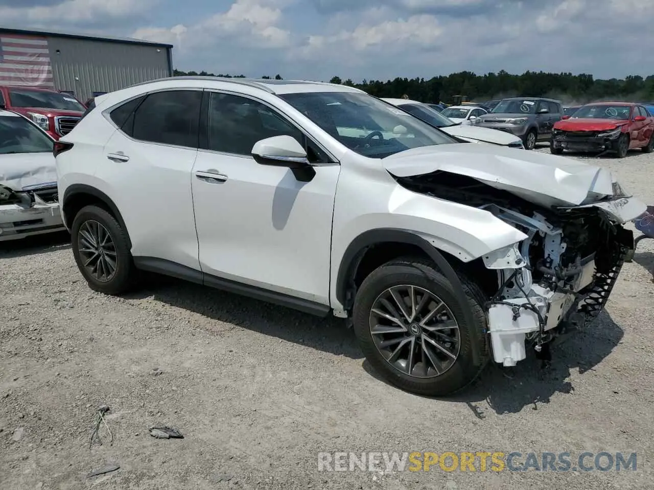 4 Photograph of a damaged car 2T2AKCEZ3RC029028 LEXUS NX 350H BA 2024