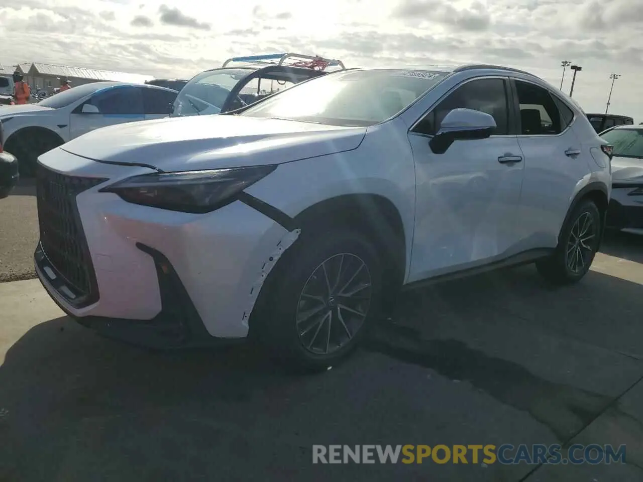 1 Photograph of a damaged car 2T2AKCEZXRC028765 LEXUS NX 350H BA 2024