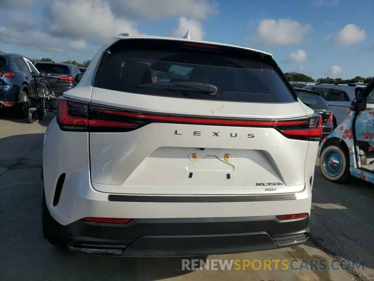 6 Photograph of a damaged car 2T2AKCEZXRC028765 LEXUS NX 350H BA 2024