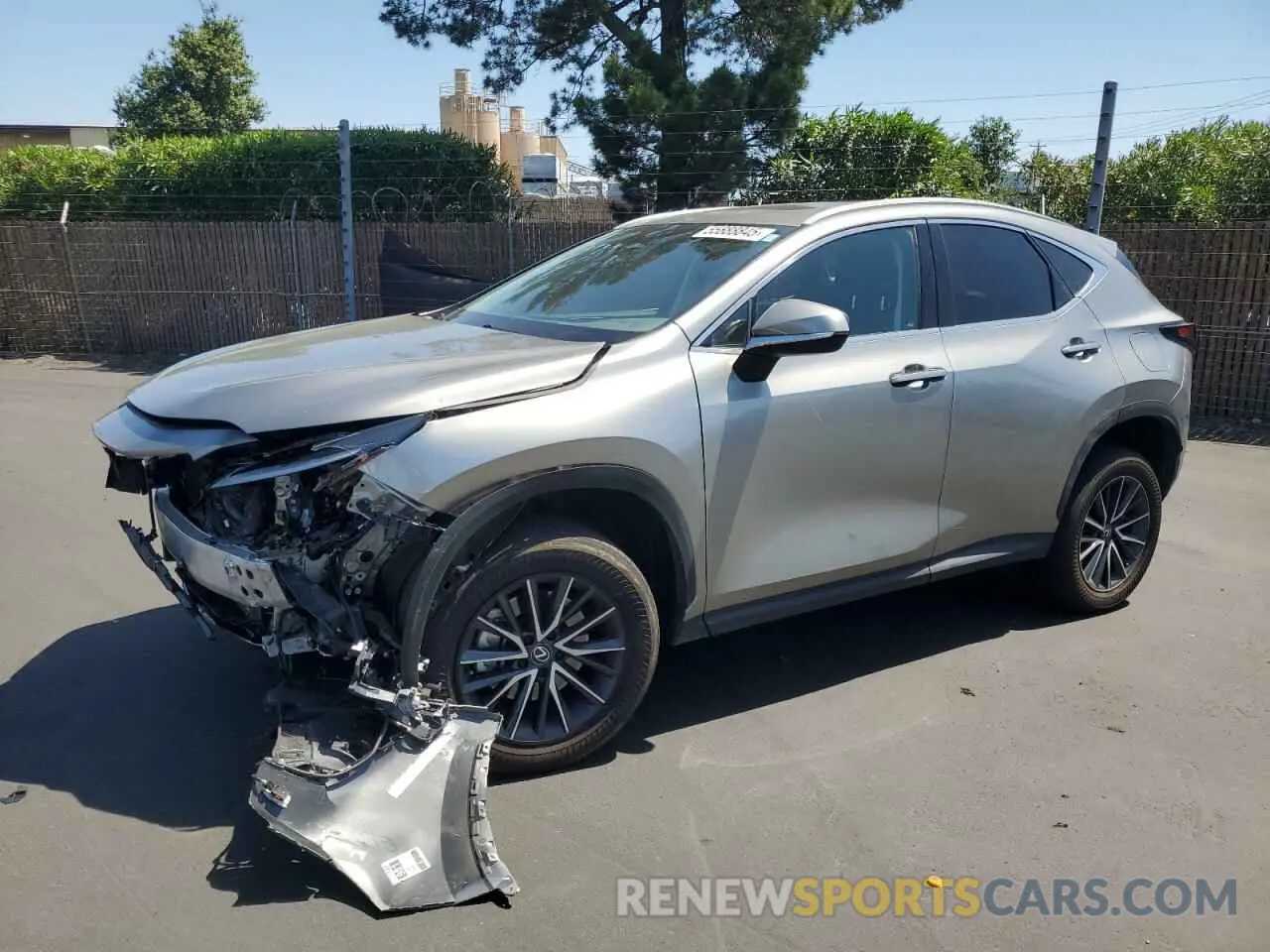 1 Photograph of a damaged car 2T2GKCEZ8RC019377 LEXUS NX 350H BA 2024