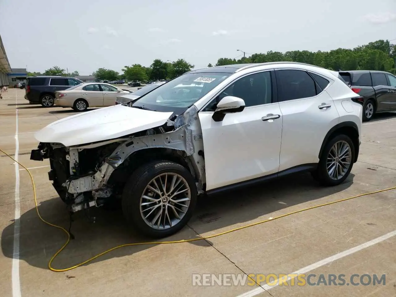 1 Photograph of a damaged car 2T2HKCEZ3RC020084 LEXUS NX 350H BA 2024