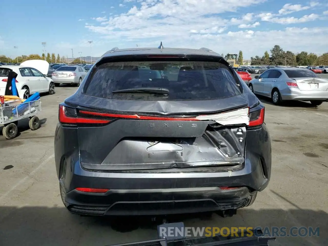 6 Photograph of a damaged car JTJAKCEZ4R2025876 LEXUS NX 350H BA 2024