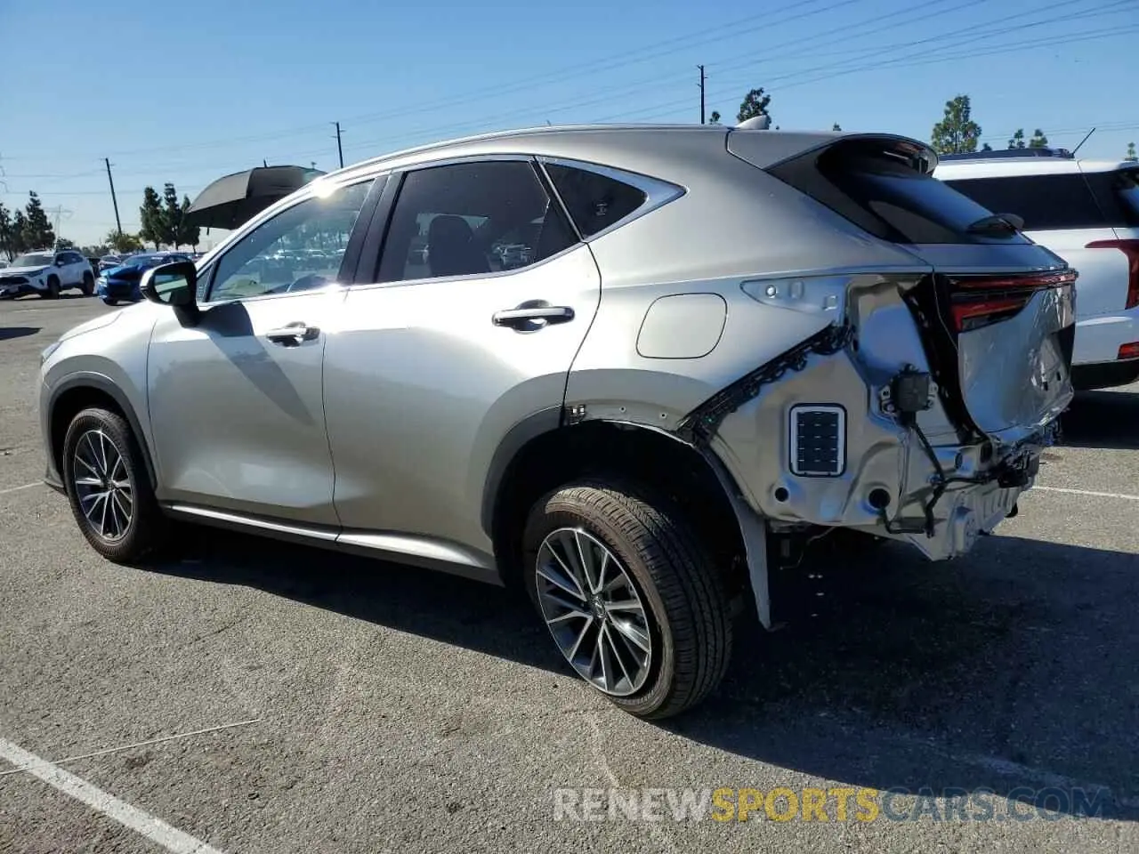 2 Photograph of a damaged car JTJGKCEZ0R2029014 LEXUS NX 350H BA 2024