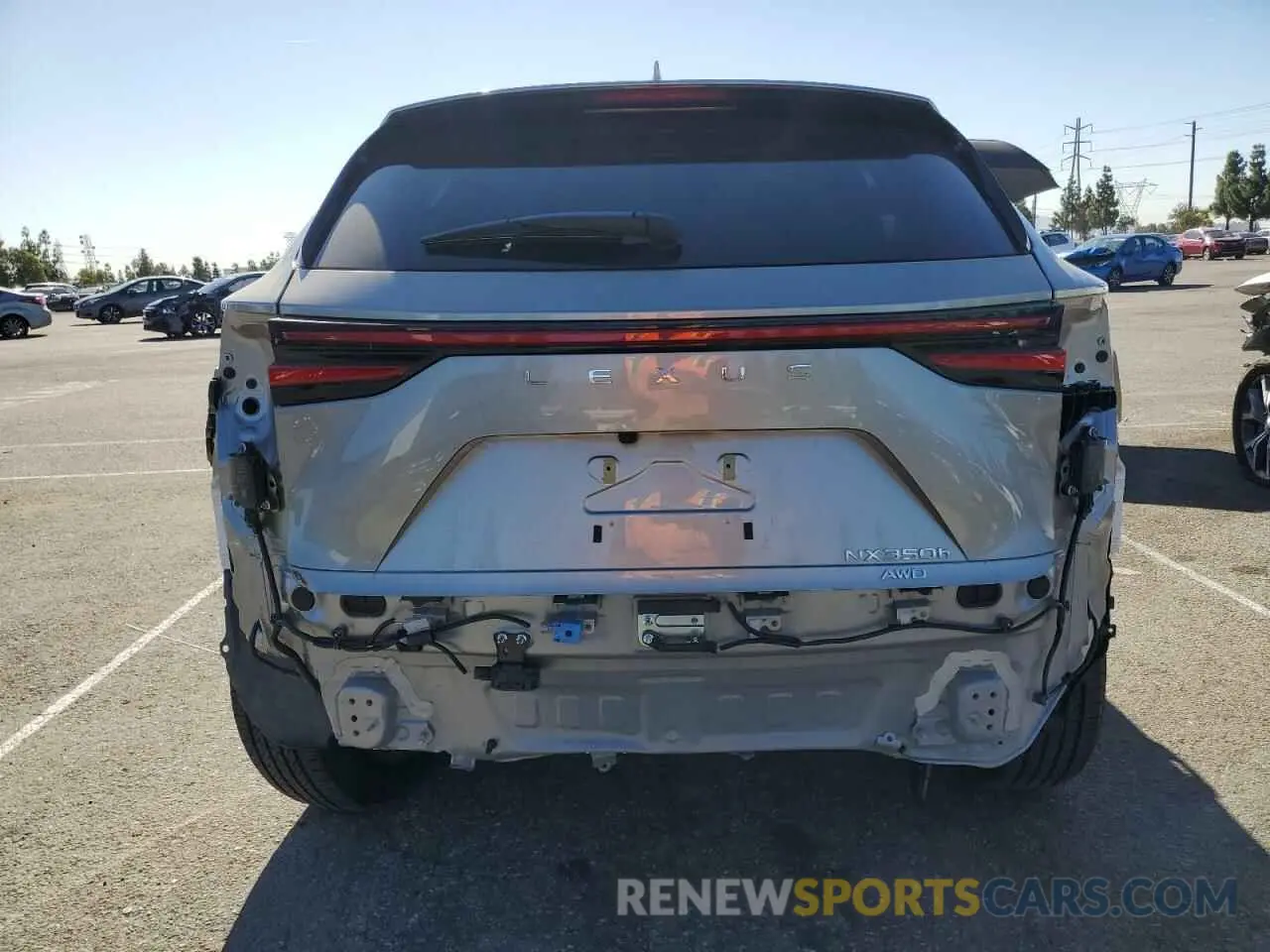 6 Photograph of a damaged car JTJGKCEZ0R2029014 LEXUS NX 350H BA 2024
