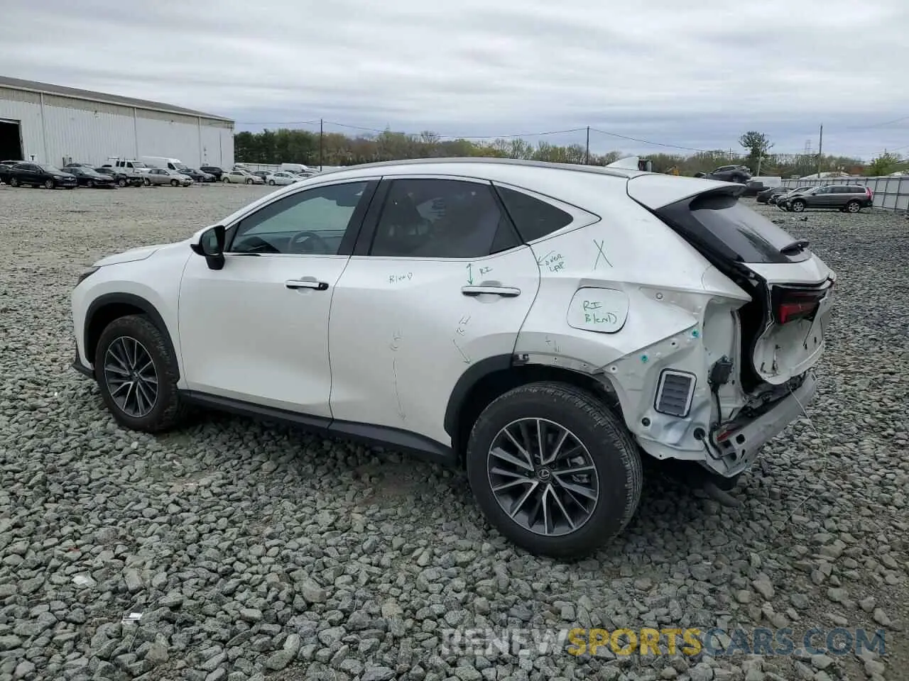 2 Photograph of a damaged car JTJGKCEZ2R2036563 LEXUS NX 350H BA 2024