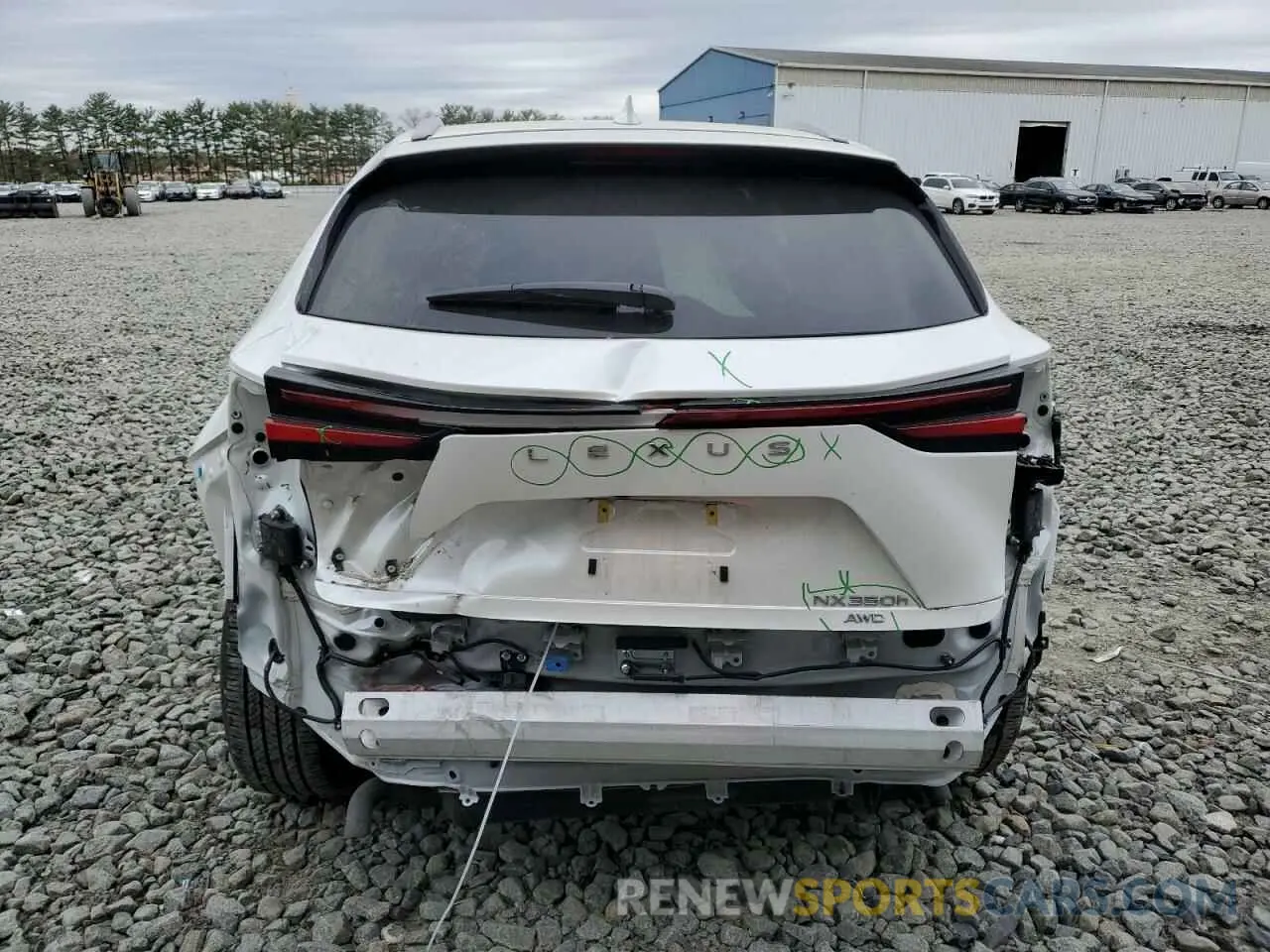 6 Photograph of a damaged car JTJGKCEZ2R2036563 LEXUS NX 350H BA 2024