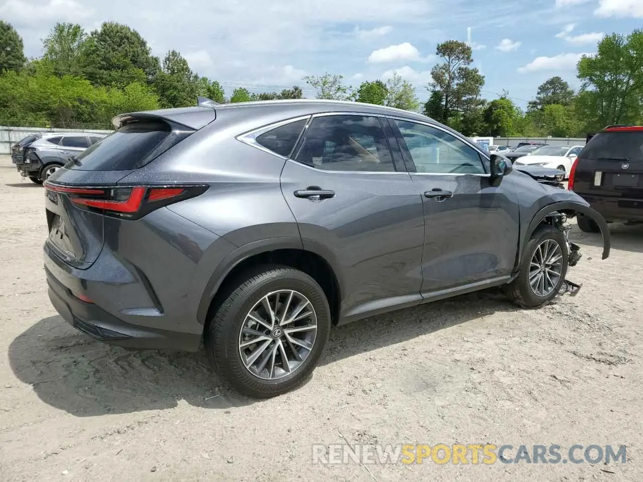 3 Photograph of a damaged car JTJGKCEZ4R5015261 LEXUS NX 350H BA 2024