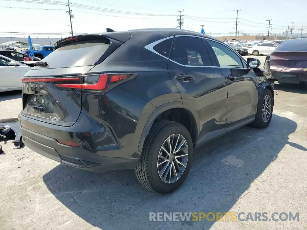 3 Photograph of a damaged car JTJGKCEZ4R5018046 LEXUS NX 350H BA 2024