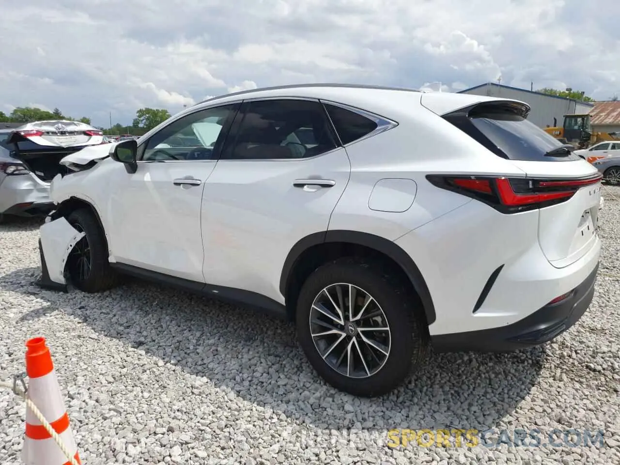 2 Photograph of a damaged car JTJGKCEZ9R5013201 LEXUS NX 350H BA 2024
