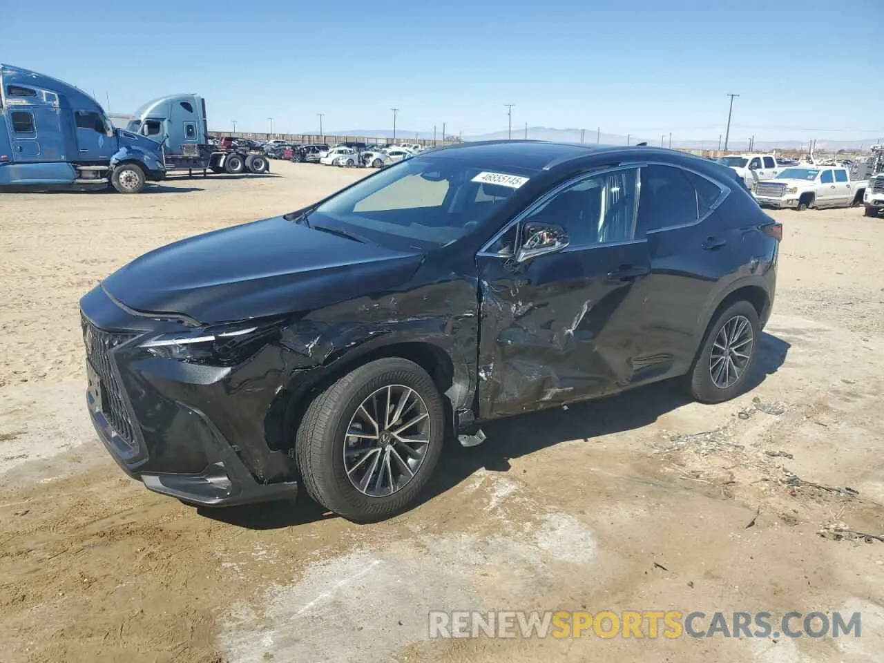 1 Photograph of a damaged car JTJGKCEZXR2019879 LEXUS NX 350H BA 2024
