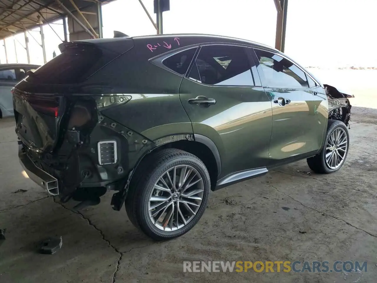 3 Photograph of a damaged car JTJHKCEZ4R2024211 LEXUS NX 350H BA 2024