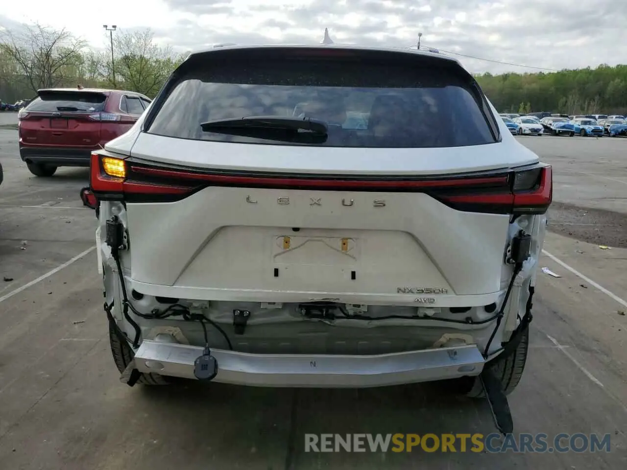 6 Photograph of a damaged car JTJHKCEZ6R2035436 LEXUS NX 350H BA 2024