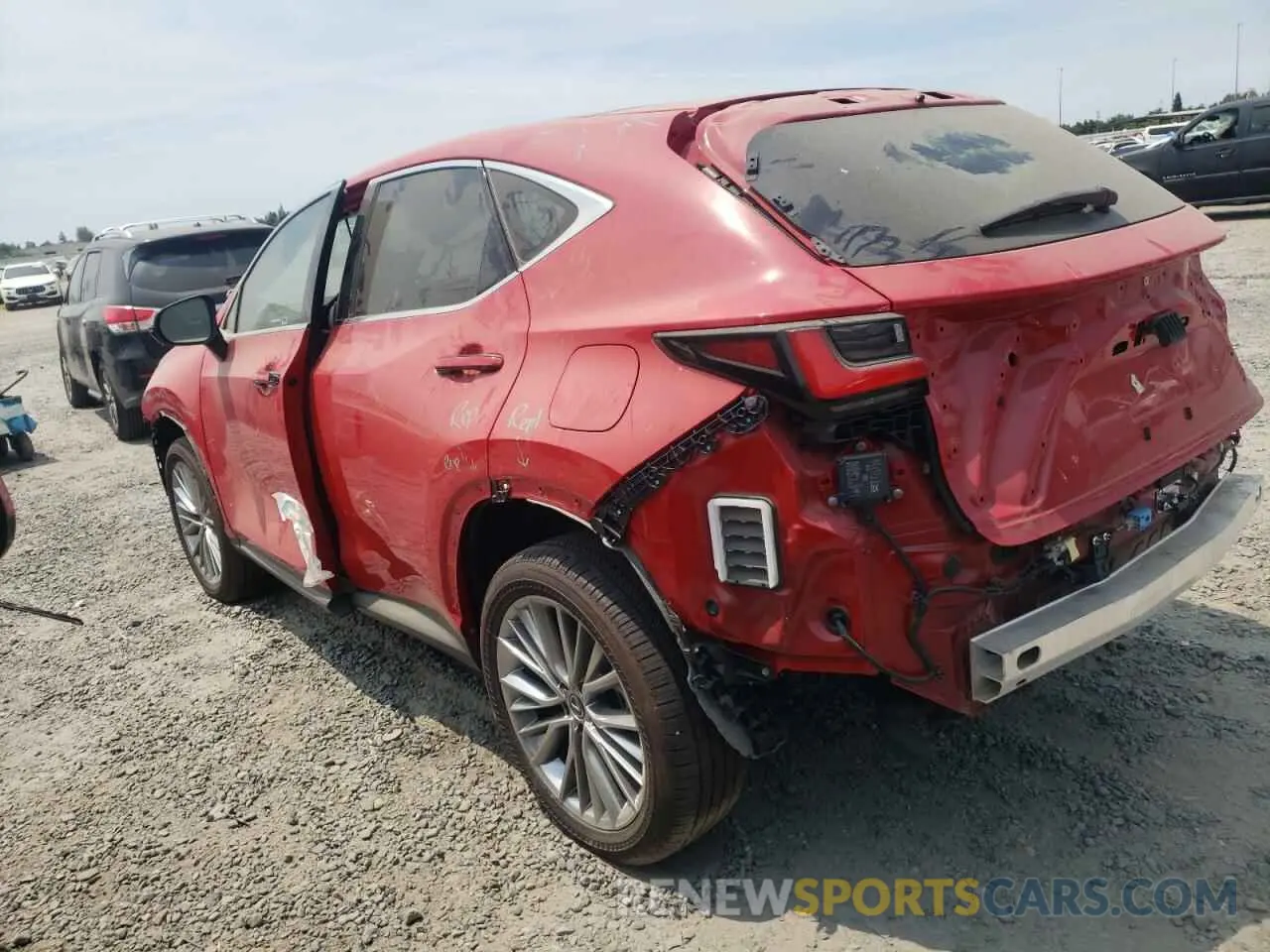 2 Photograph of a damaged car JTJHKCEZXR2023886 LEXUS NX 350H BA 2024