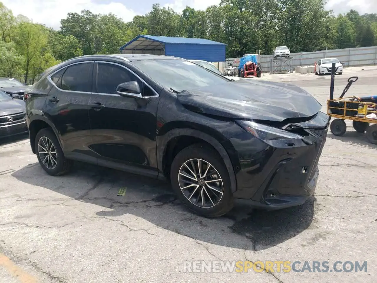4 Photograph of a damaged car JTJHKCEZXR5011784 LEXUS NX 350H BA 2024