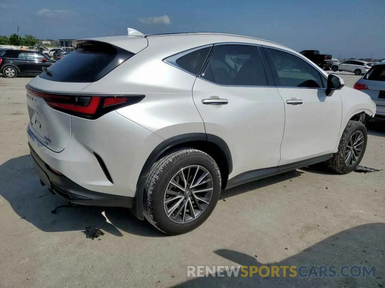 3 Photograph of a damaged car JTJHKCEZXR5014362 LEXUS NX 350H BA 2024