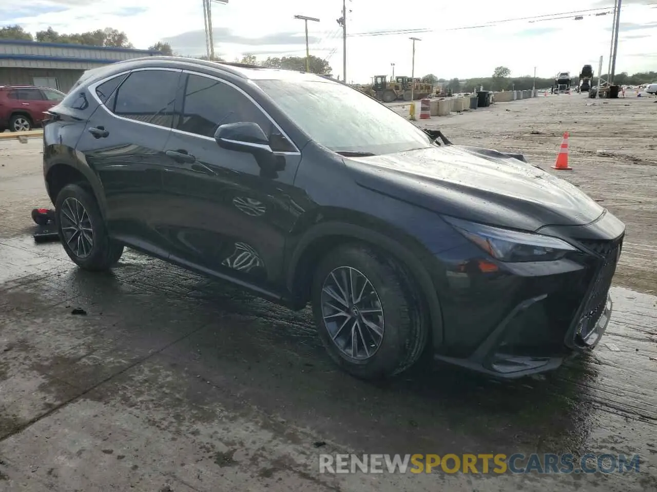 4 Photograph of a damaged car 2T2AKCEZ4SC031831 LEXUS NX 350H BA 2025
