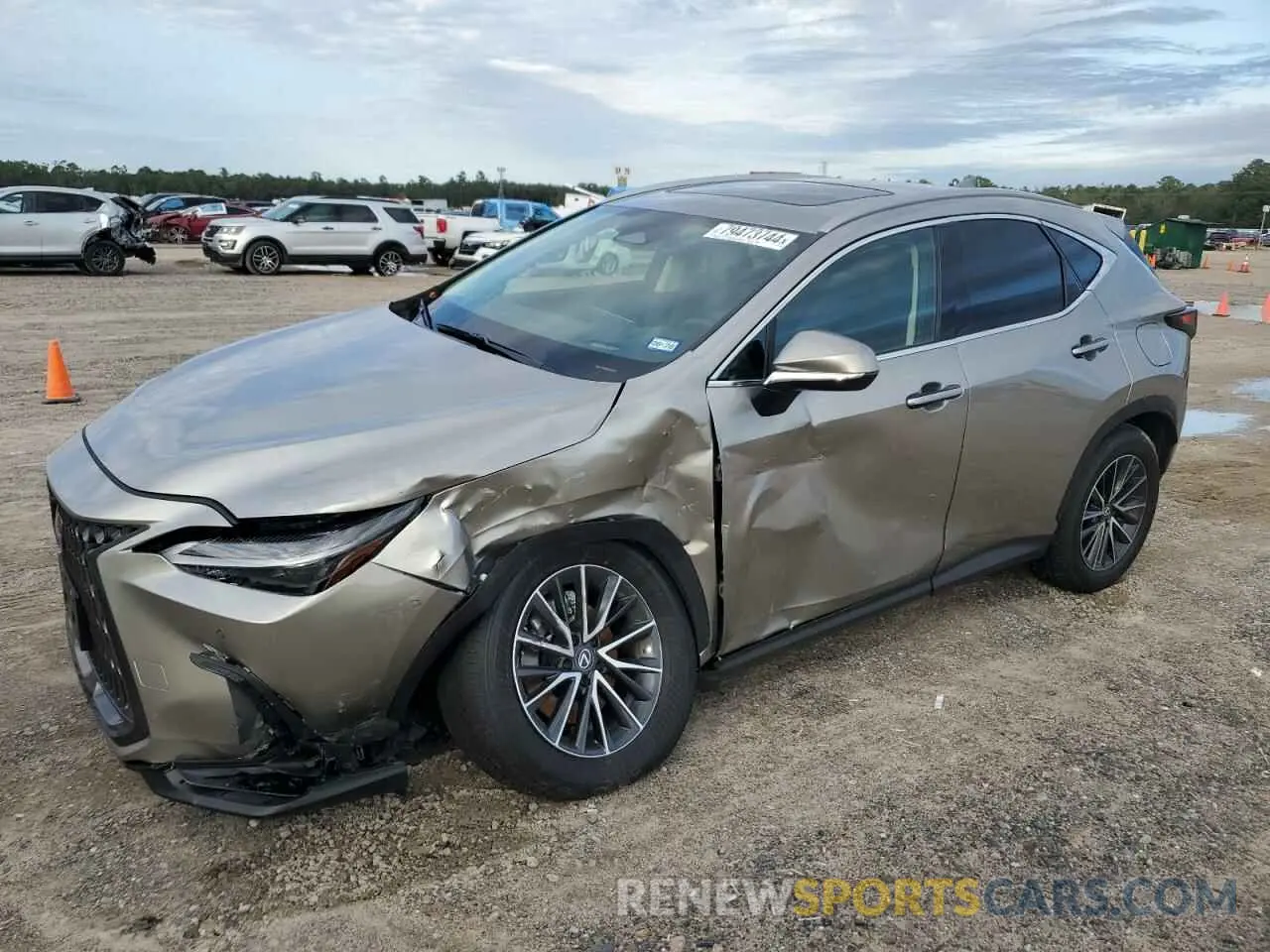 1 Photograph of a damaged car 2T2GKCEZ0SC036454 LEXUS NX 350H BA 2025