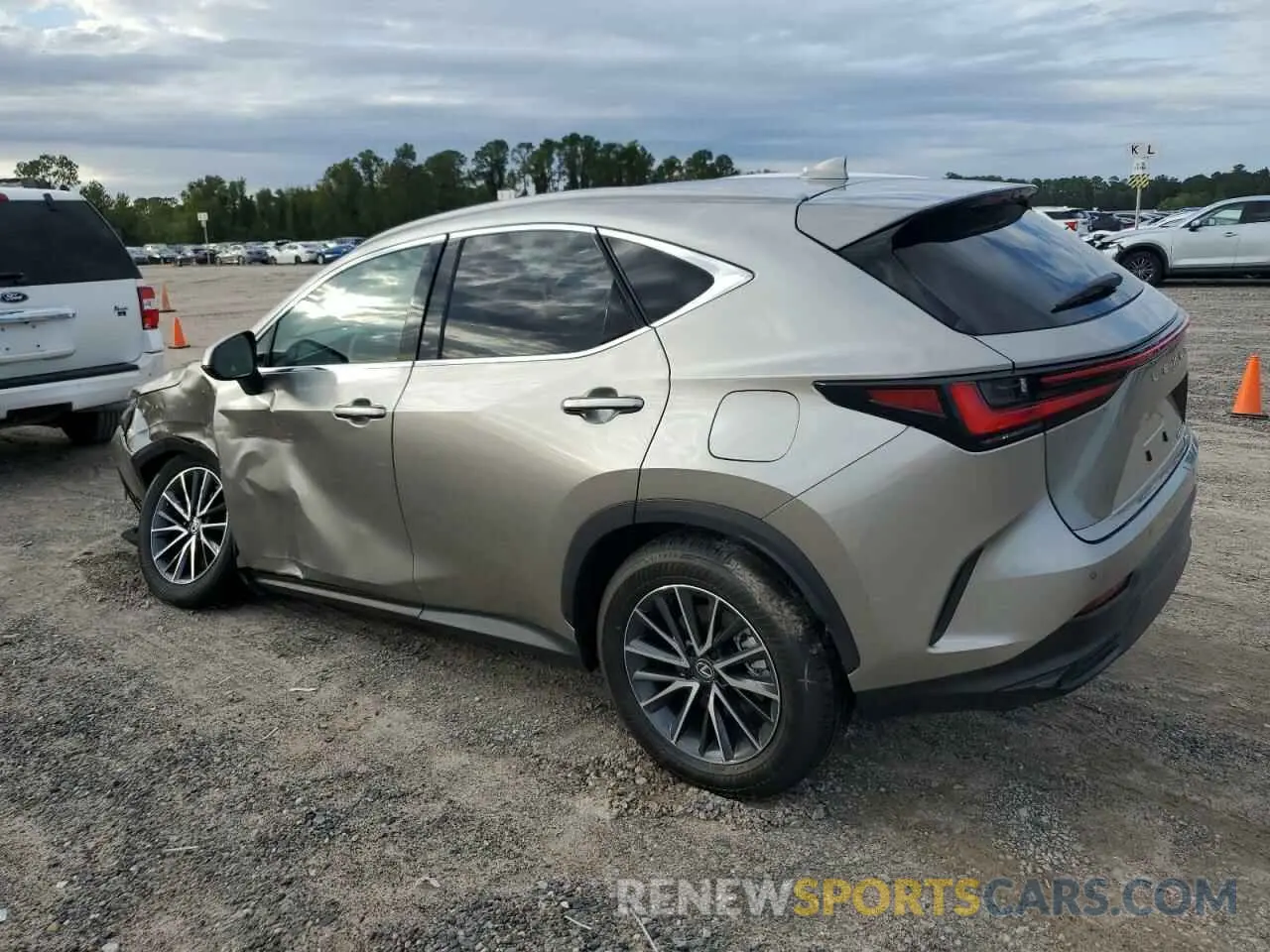 2 Photograph of a damaged car 2T2GKCEZ0SC036454 LEXUS NX 350H BA 2025