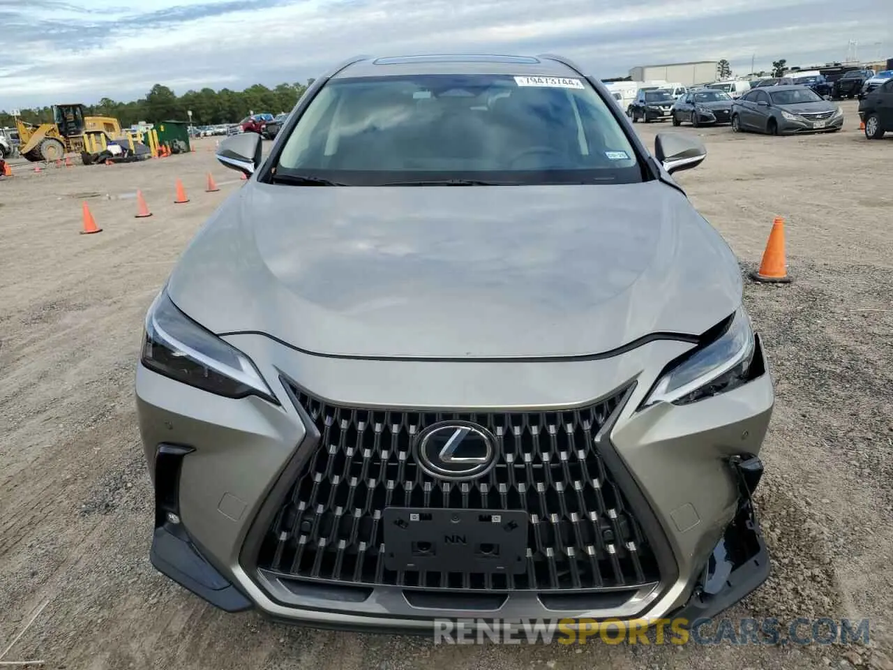 5 Photograph of a damaged car 2T2GKCEZ0SC036454 LEXUS NX 350H BA 2025