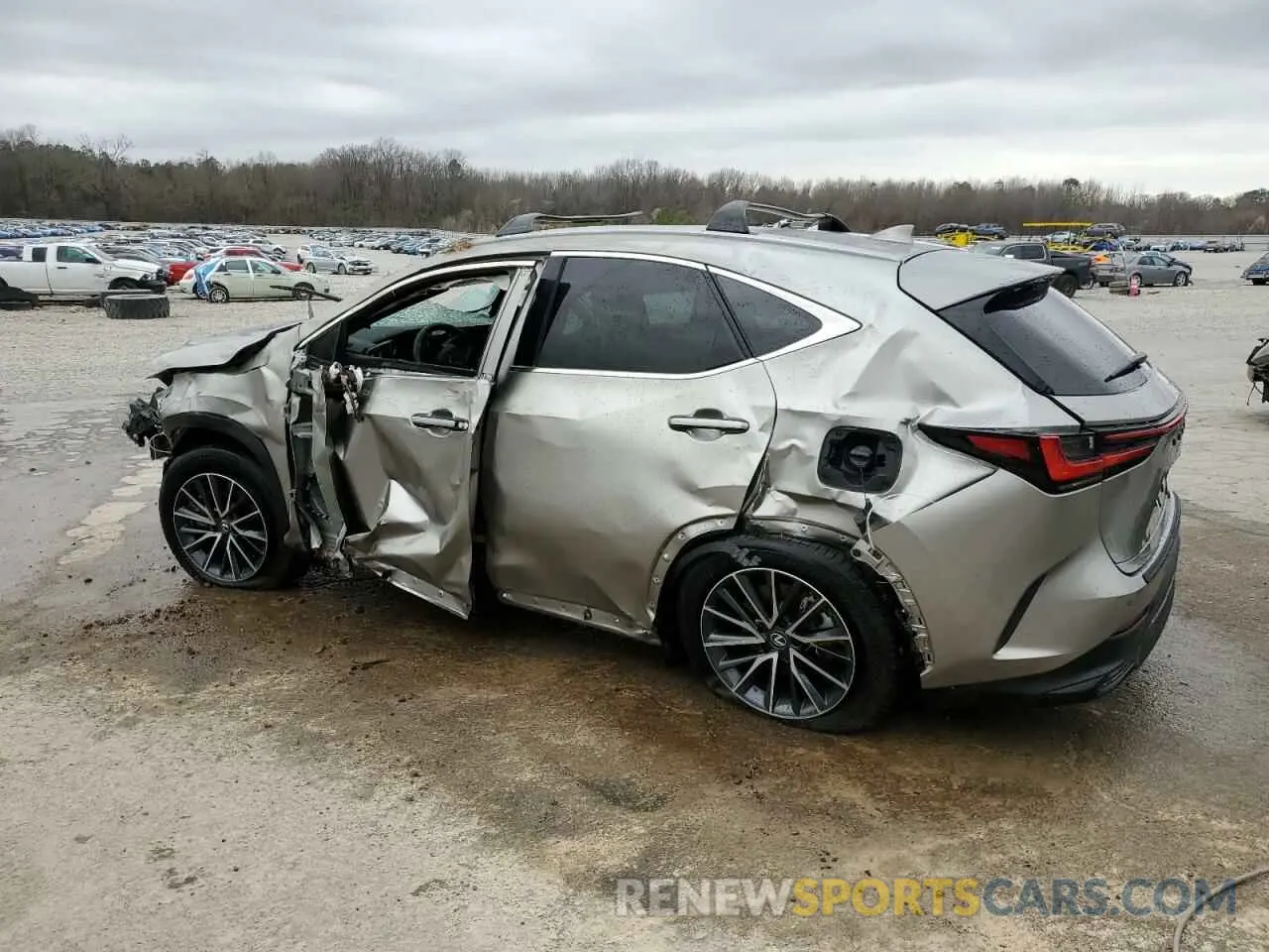 2 Photograph of a damaged car 2T2GKCEZ1SC047415 LEXUS NX 350H BA 2025