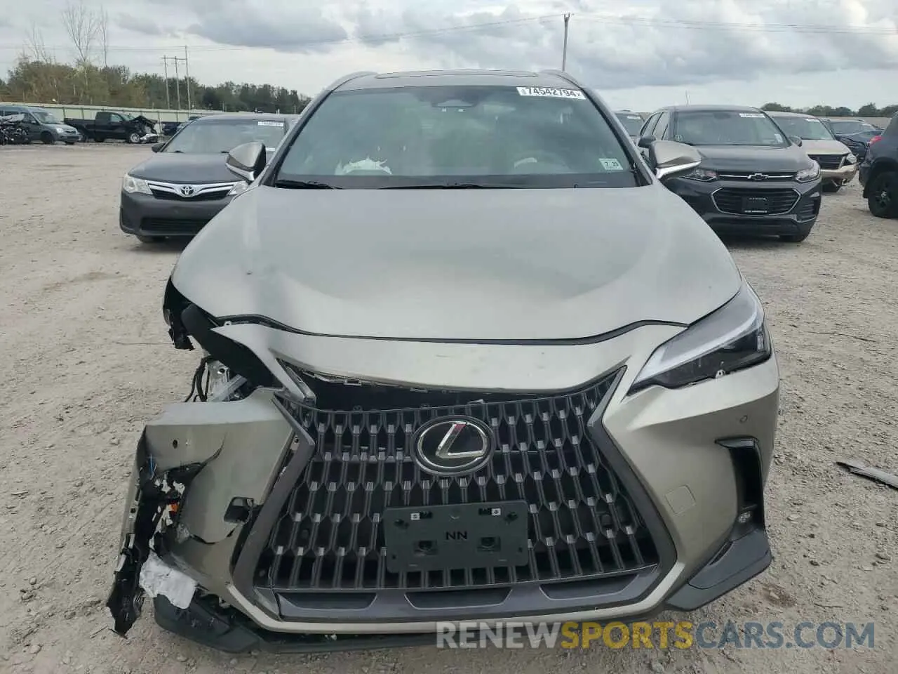 5 Photograph of a damaged car 2T2GKCEZ3SC035198 LEXUS NX 350H BA 2025