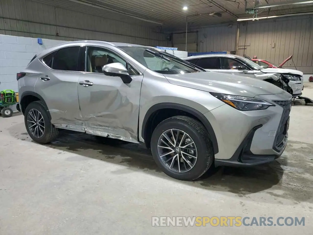 4 Photograph of a damaged car 2T2GKCEZ4SC040118 LEXUS NX 350H BA 2025