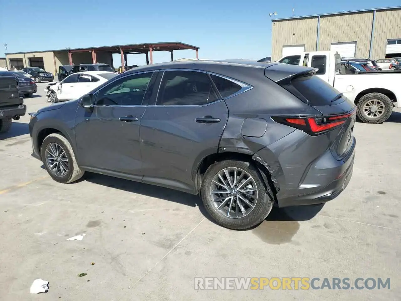 2 Photograph of a damaged car 2T2GKCEZ5SC035395 LEXUS NX 350H BA 2025