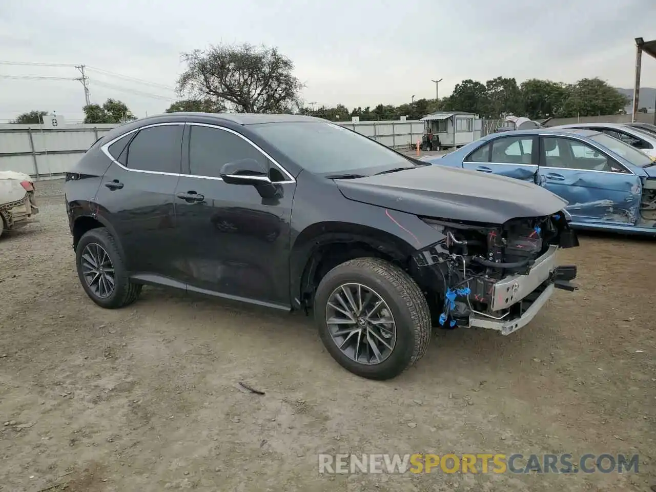 4 Photograph of a damaged car 2T2GKCEZ8SC036069 LEXUS NX 350H BA 2025