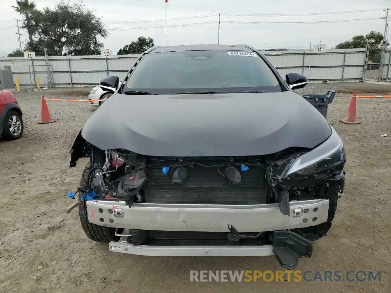 5 Photograph of a damaged car 2T2GKCEZ8SC036069 LEXUS NX 350H BA 2025