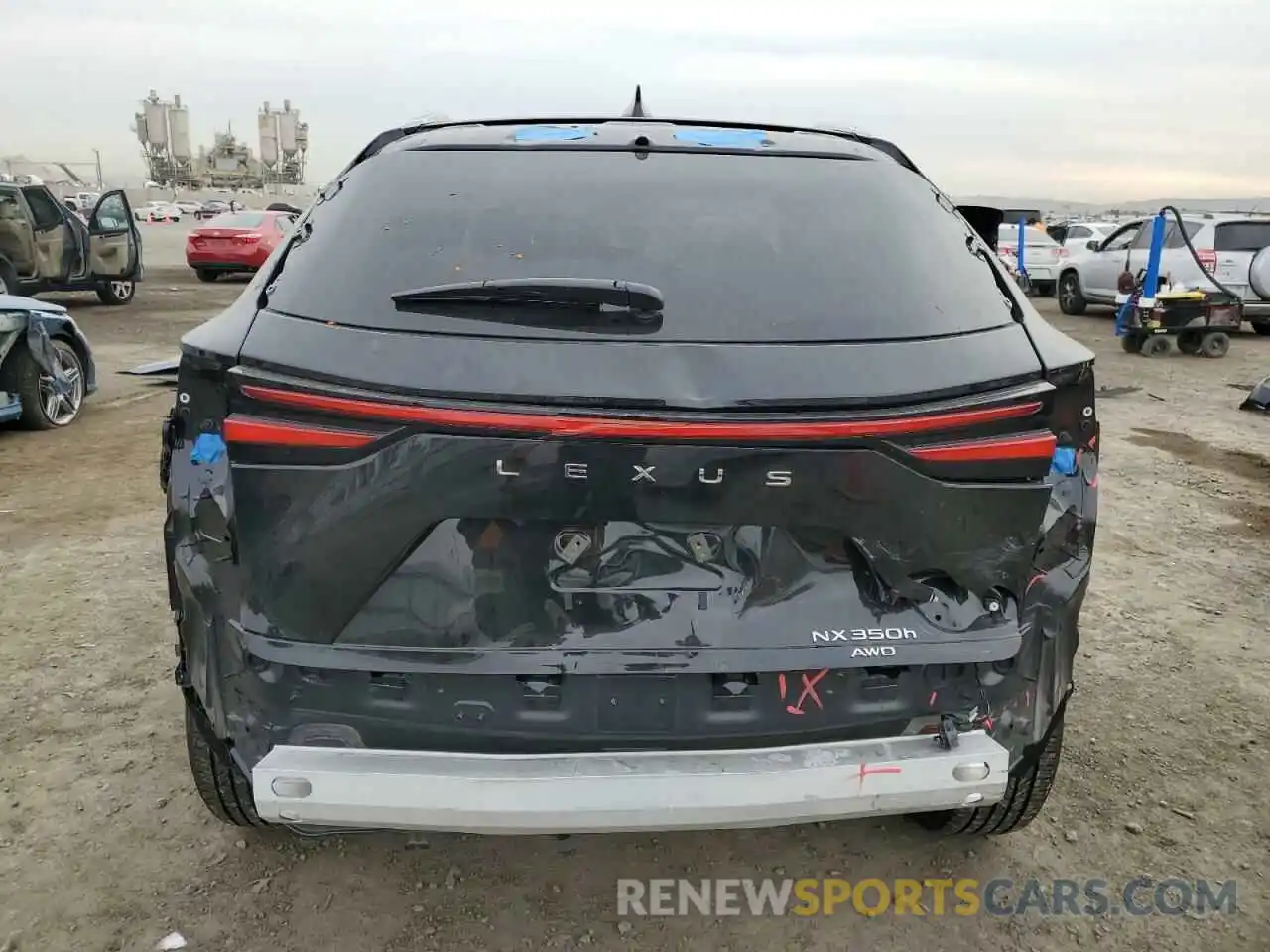 6 Photograph of a damaged car 2T2GKCEZ8SC036069 LEXUS NX 350H BA 2025