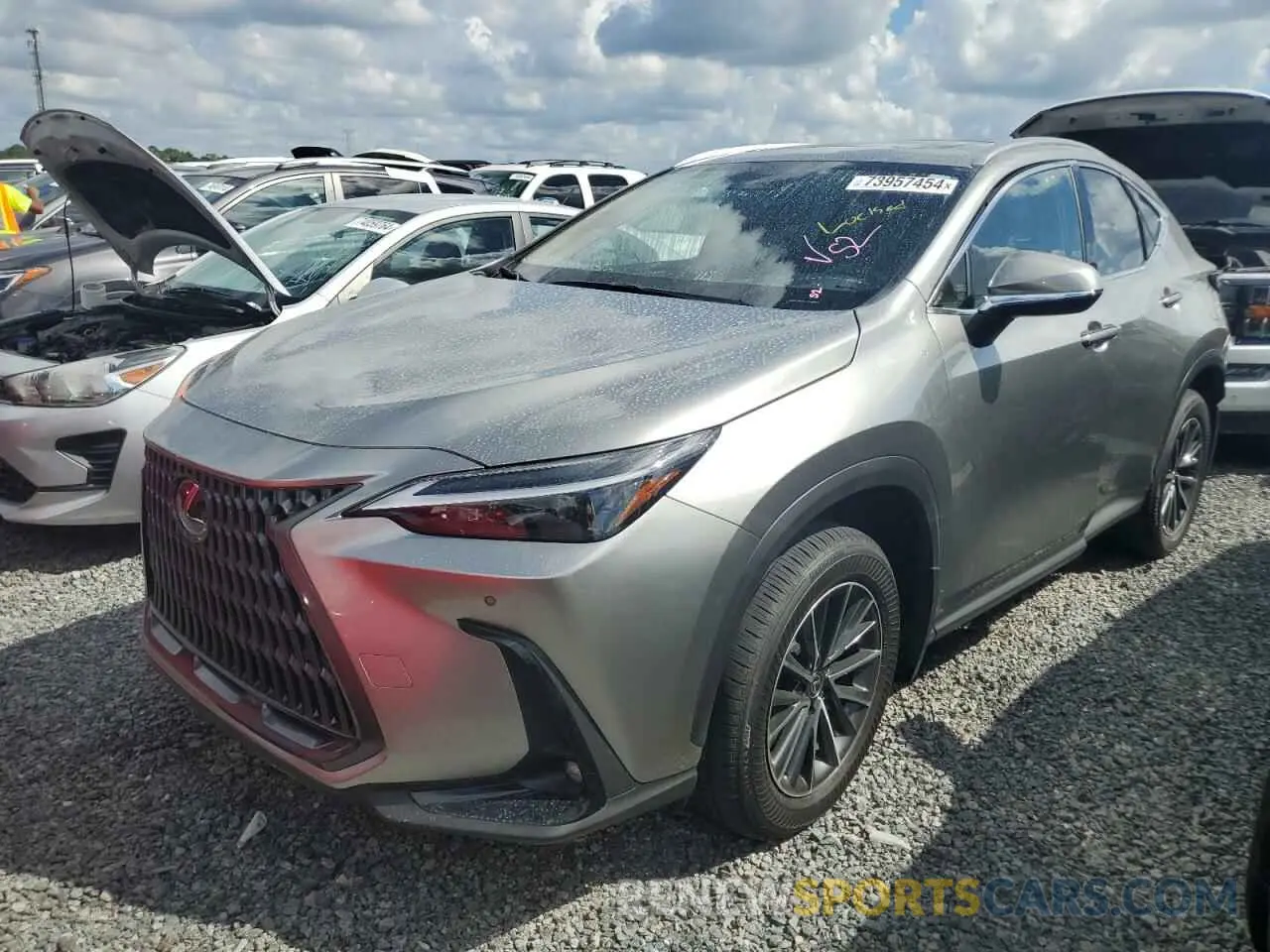 1 Photograph of a damaged car JTJGKCEZ7S2042218 LEXUS NX 350H BA 2025