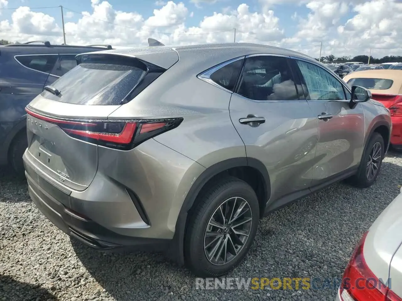 3 Photograph of a damaged car JTJGKCEZ7S2042218 LEXUS NX 350H BA 2025