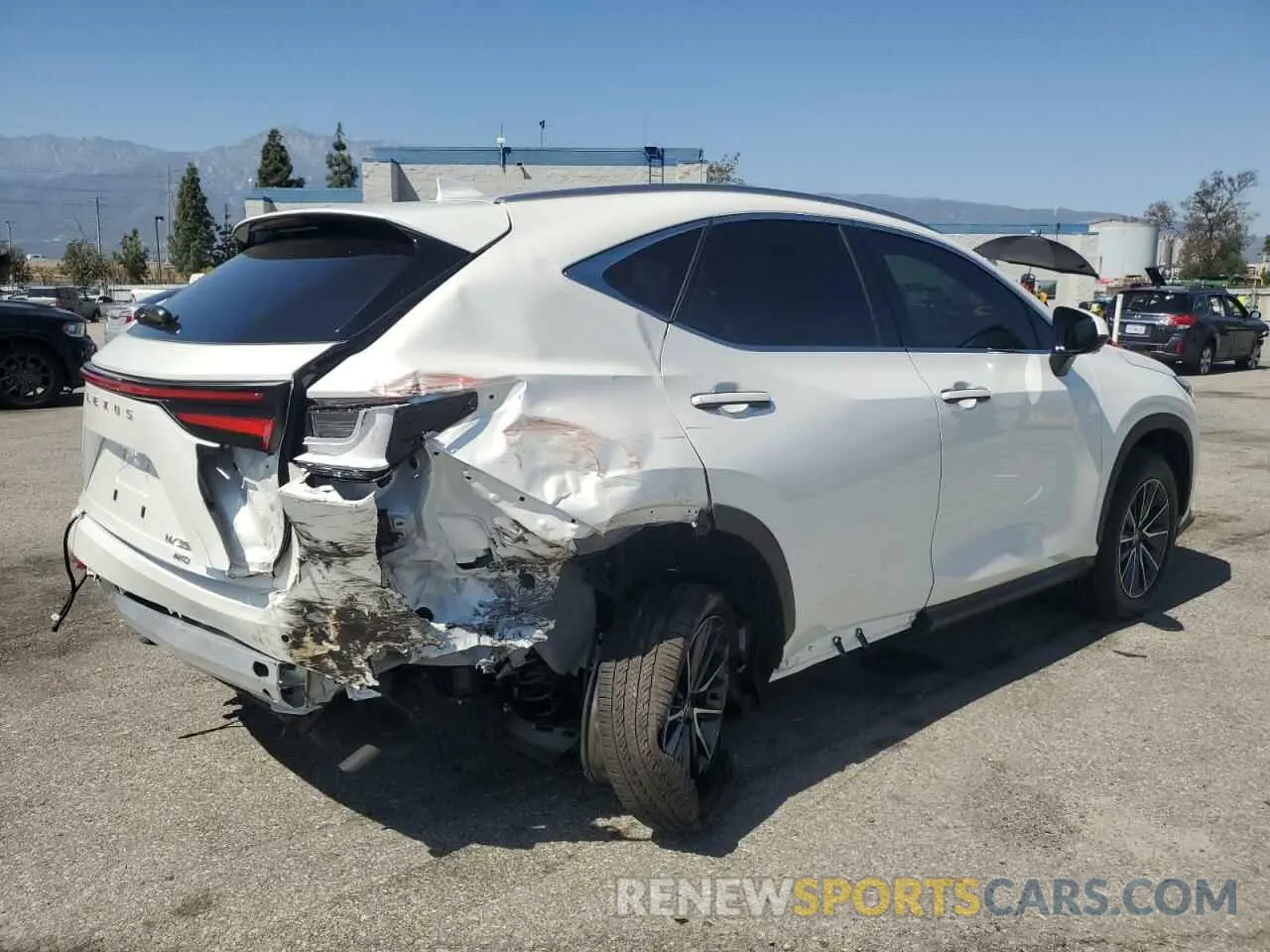3 Photograph of a damaged car JTJGKCEZ9S2052281 LEXUS NX 350H BA 2025
