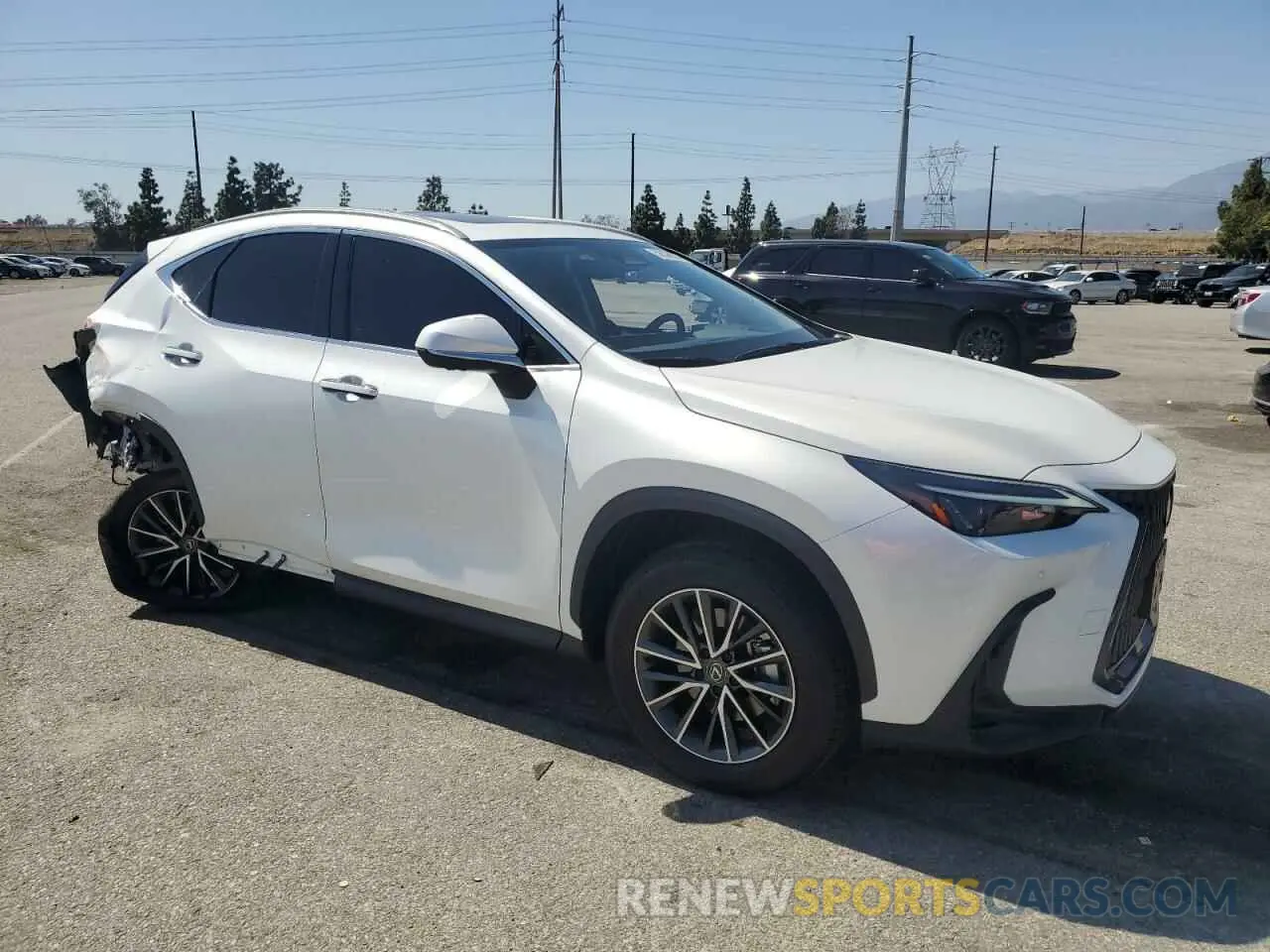 4 Photograph of a damaged car JTJGKCEZ9S2052281 LEXUS NX 350H BA 2025