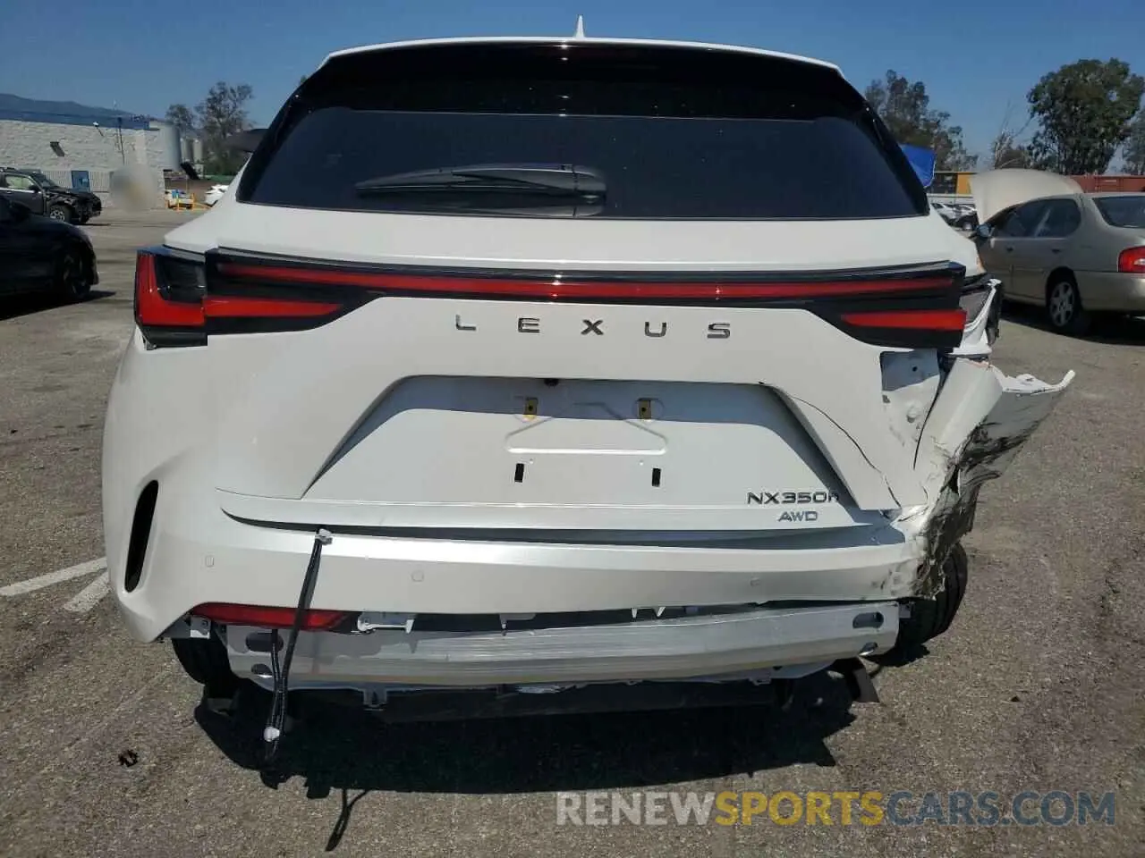 6 Photograph of a damaged car JTJGKCEZ9S2052281 LEXUS NX 350H BA 2025