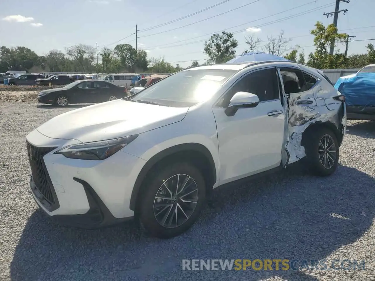 1 Photograph of a damaged car JTJGKCEZXS5026206 LEXUS NX 350H BA 2025