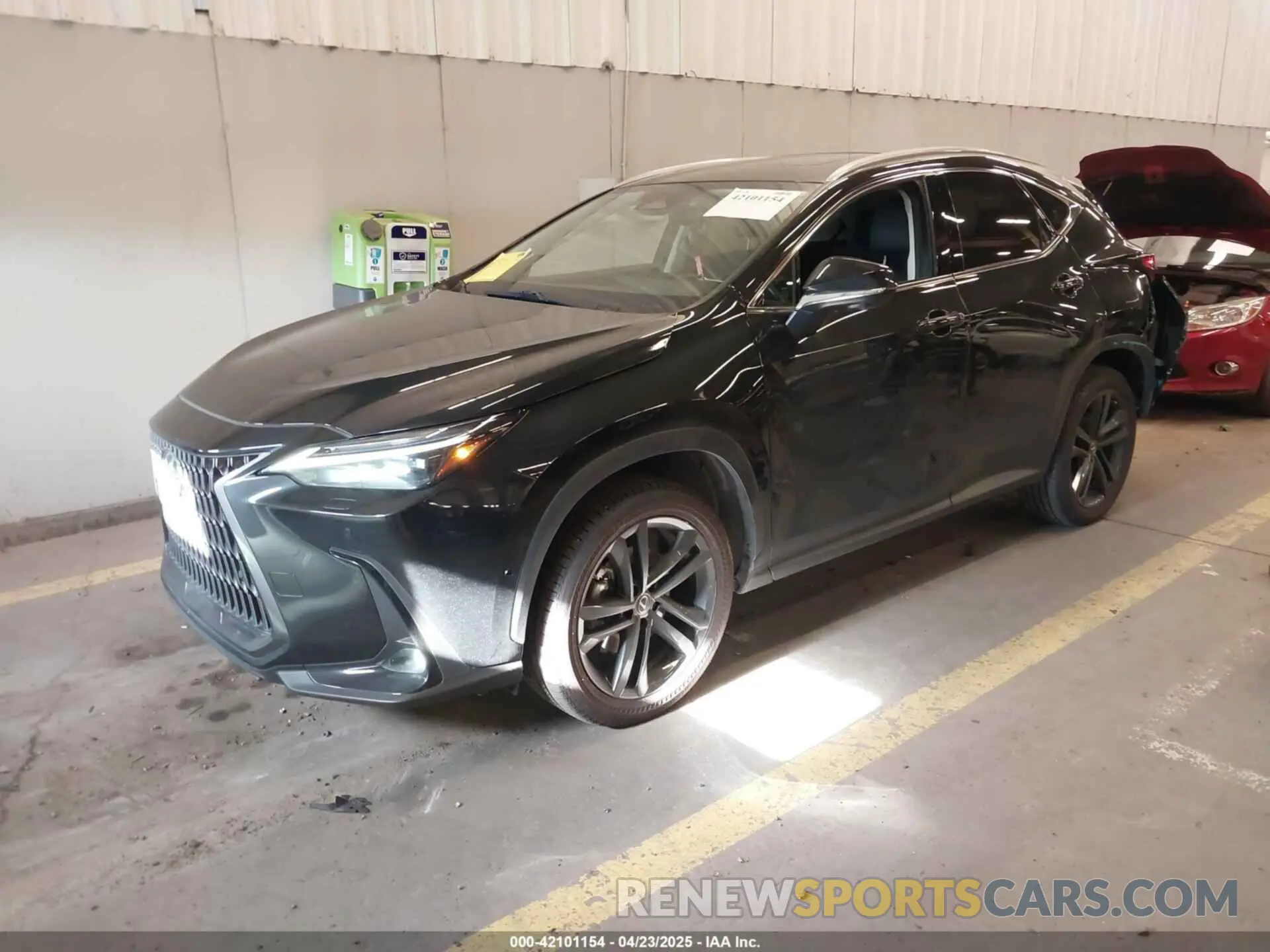 2 Photograph of a damaged car JTJHKCFZ7N2003572 LEXUS NX 450H+ 2022